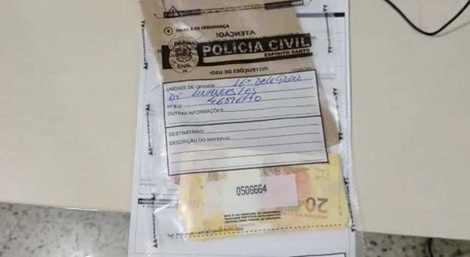 Homem é preso com R$ 1 mil em notas falsas em Linhares
