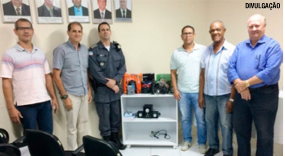 PM de Linhares recebe equipamentos para reforçar o serviço de inteligência